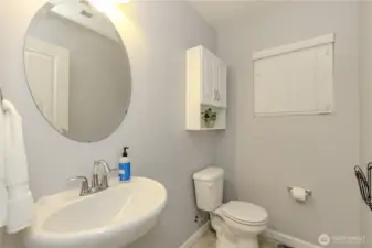 Downstairs 1/2 bathroom