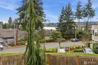 Lovely views from your private balcony!