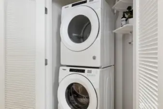Laundry plus additional coat closet & pantry