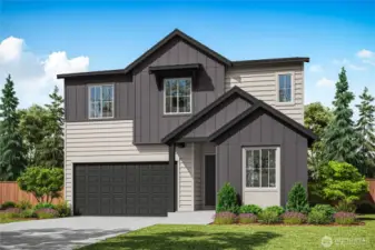 Exterior Rendering of Homesite 20.