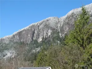 Infamous Index climbing wall out your back door.