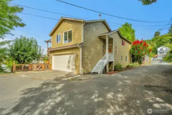 Private alley leads to this beautiful home in Seward Park