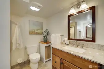 3/4 bathroom
