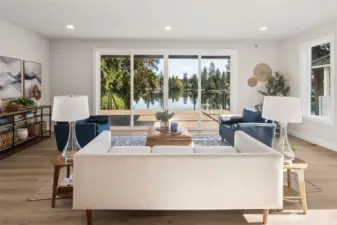 This rare lakeside opportunity offers privacy, beauty, and connection to nature. It’s a lifestyle that feels like a vacation every day of the year. Enjoy resident eagles fishing the lake, otters and osprey while the herons stop by from time to time, as well.
