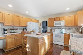 Kitchen With Island
