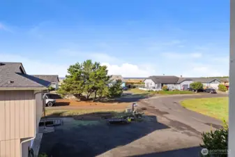 Ocean view from the deck
