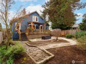 Easy landscaping and fully fenced