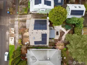 Solar panels and new roof