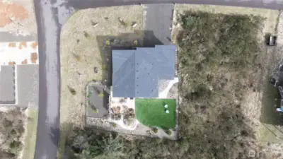 Overhead view of how pretty everything is.