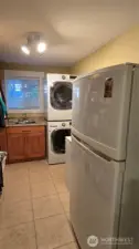 Separate laundry downstairs