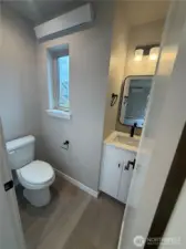 Subject property. Powder room