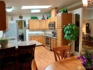 Virtual of the kitchen.