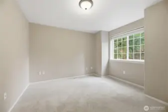 Bedroom #3 with brand new carpet