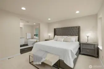 Primary Bedroom & Bath - Side view