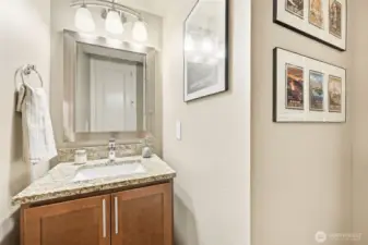 Main floor powder bath.