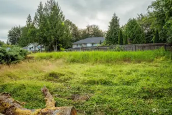 Easement area for neighbors septic.