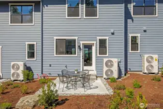 Back yard of Lot 2