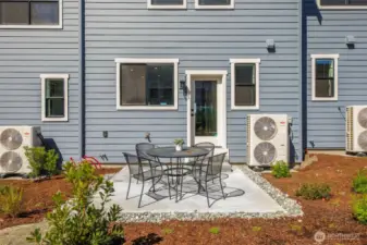 Back yard of Lot 2