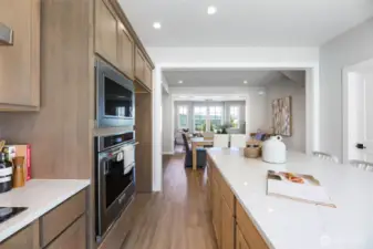 Kitchen with wonderful natural light