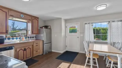 Main floor kitchen