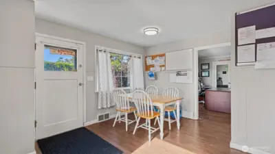 Main floor kitchen