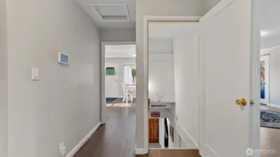 Stairs to lower level