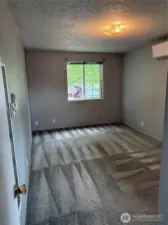 Carpets have been professionally deep cleaned.