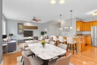 virtual staging living room