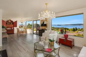 Open concept space.