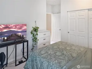 Additional view of second bedroom and closet.