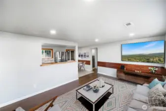 From the front door, you’re welcomed into an open-concept living space with a seamless flow to the kitchen and dining area — perfect for both everyday living and entertaining. *virtually staged*