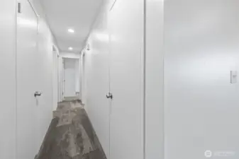 Hallway to Guest Bath Room and Bedrooms