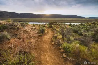 385 acres of open space and trails for your enjoyment.