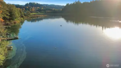 Enjoy lake in Summer Days