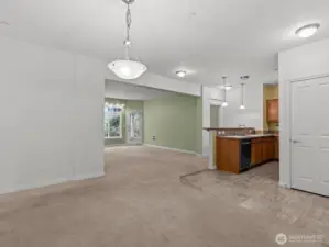 As you enter 105, you'll notice the abundance of natural light filling the open space.