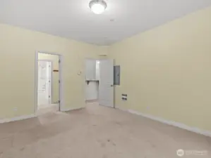 Tucked away on one side of the condo, you'll have privacy from the other bedroom.