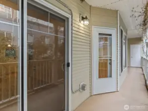 With a balcony/patio the full length of the condo, you'll have plenty of room for outdoor enjoyment.