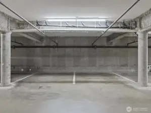 2 reserved parking spots- 15 and 16.