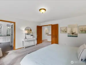 SOLID CORE WOOD DOORS THROUGHOUT