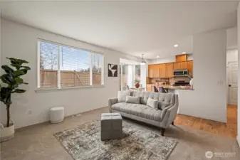 Main level has been freshly painted