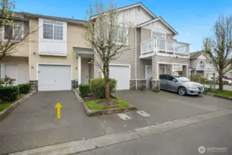 Parking is a breeze with a private 1-car garage plus additional driveway space.