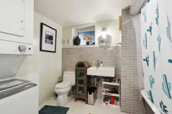 Basement bathroom