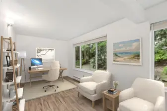 Virtually Staged Office