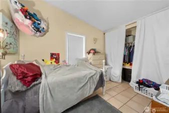 ADU bedroom.