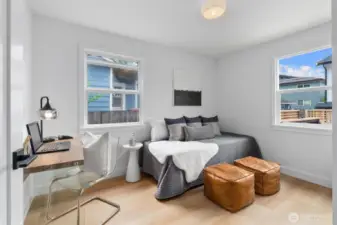 Home office or additional bedroom.