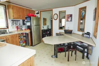 Another view of the kitchen