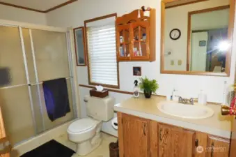 Primary bathroom.
