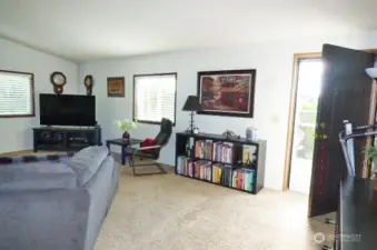 Nice, bright living room.