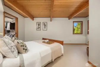 Another angle of the primary bedroom