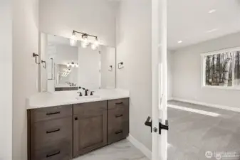 Photos of another home with same cabinet color that will be featured in lot 103. (Different hardwear)